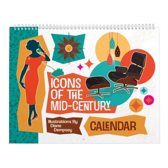Icons Of The Mid-Century Kalender (Titelbild)