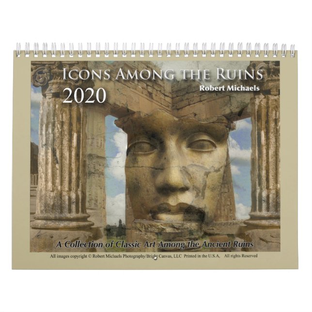 ICONS UNTER DEN RUINEN - Mauerkalender 2020 Kalender (Titelbild)