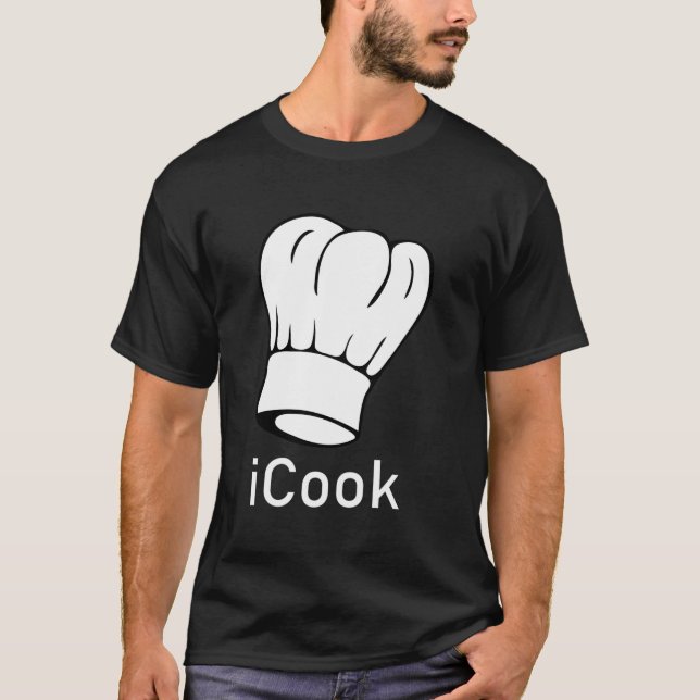 Icook Funny Cook Koch T-Shirt (Vorderseite)