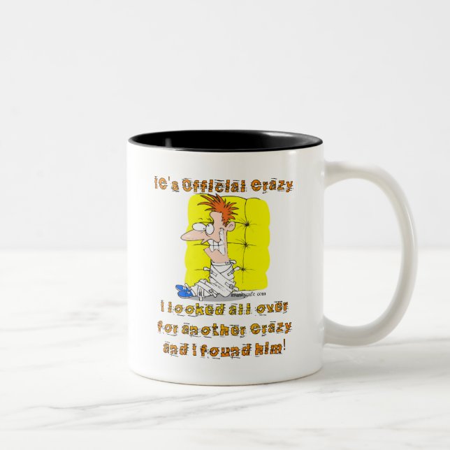 ICrazy Zweifarbige Tasse (Rechts)