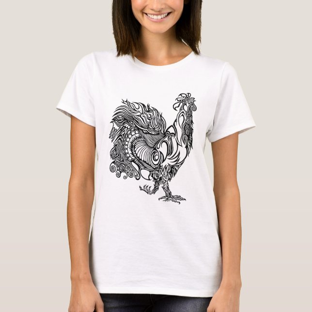 iCrow 4 sie T-Shirt (Vorderseite)
