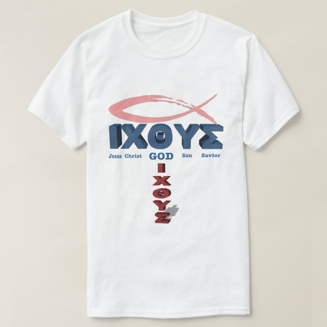 ICTHYS-T-Shirt T-Shirt (Design vorne)