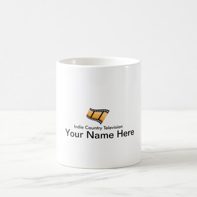 ICTV-Tasse hier Kaffeetasse (Mittel)