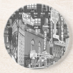 iCu2_BlckWhite Sandstone Untersetzer