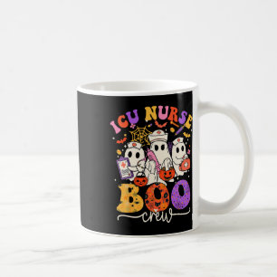 Icu Boo Crew Kostüm Funny Nurse Ghost Halloween Kaffeetasse