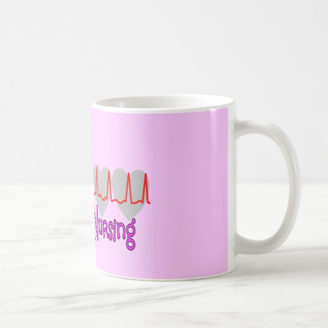 ICU INTENSIVE Krankenpflege-einzigartige Geschenke Kaffeetasse (Rechts)