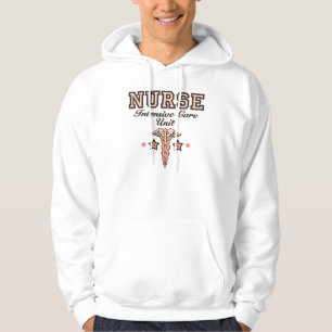 ICU Krankenschwestercaduceus-mit Kapuze Sweatshirt