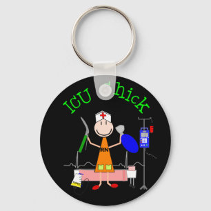 ICU Küken (Krankenschwester) Schlüsselanhänger