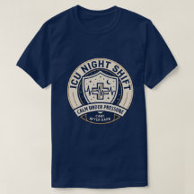 ICU-Nachtschwester-Abzeichen-Shirt | Intensivpfleg
