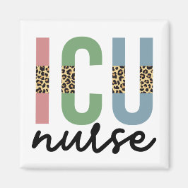 ICU Nurse Cheetah RN Krankenschwester Wertgutschei Magnet