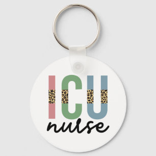ICU Nurse Cheetah RN nurse Appreciation gifts  Schlüsselanhänger