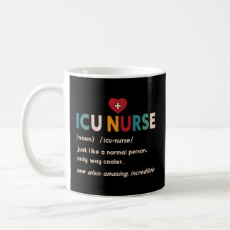 Icu Nurse Definition Hospital Rn Medical Intensive Kaffeetasse