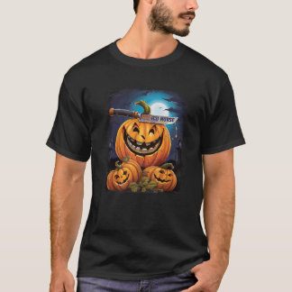 ICU Nurse Funny Halloween Spaß Pun Spooky Premium T-Shirt