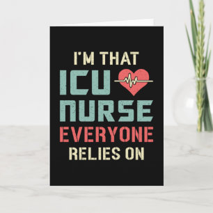 ICU Nurse Kinderzimmer Emergency Ambulance Liebe F Karte