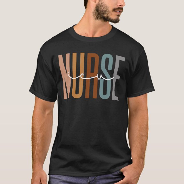 icu Nurse Team Squad Crew Matching Group T-Shirt (Vorderseite)
