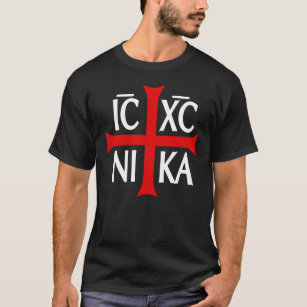 ICXC erobert NIKA, Jesus Christus T-Shirt
