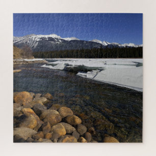 Icy Athabasca River Puzzle