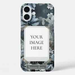 Icy Blossom iPhone 16 Plus Hülle
