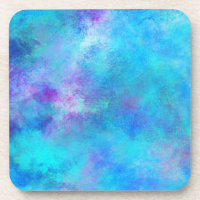 Icy Blue Abstract Design