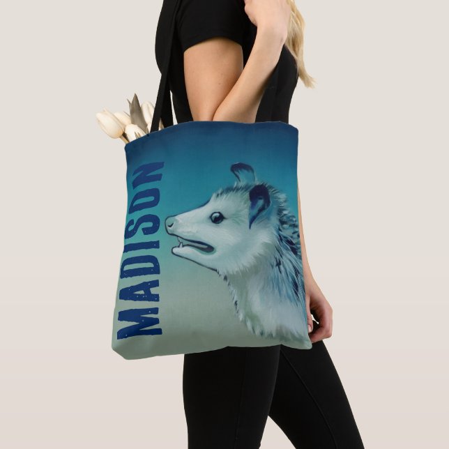 Icy Blue Feralcore Opossum Anxiety Bag (Von Nahem)