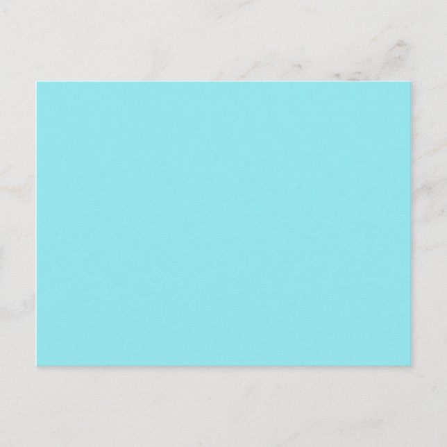 Icy Blue Postkarte (Vorderseite)