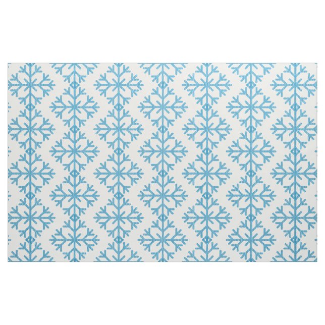 Icy Blue Snowflake Thunder_Cove  Stoff (Fat Quarter (45,7 x 55,9 cm))