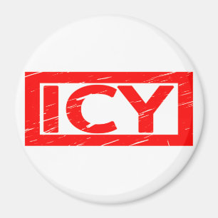 Icy-Briefmarke Magnet