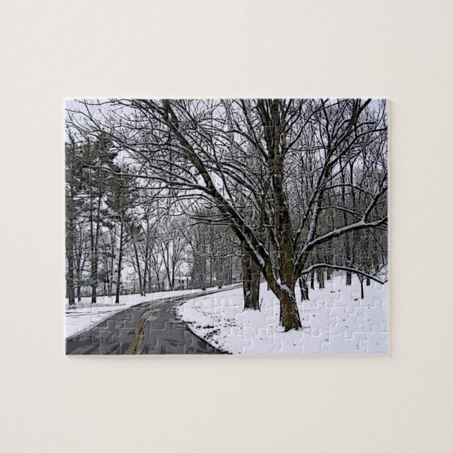 Icy Desised Road Puzzle (Horizontal)