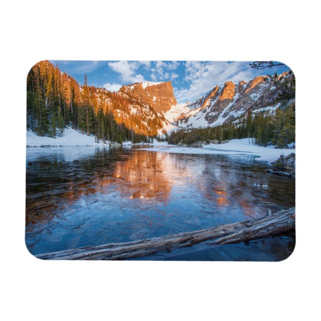 Icy Dream Lake Magnet (Horizontal)