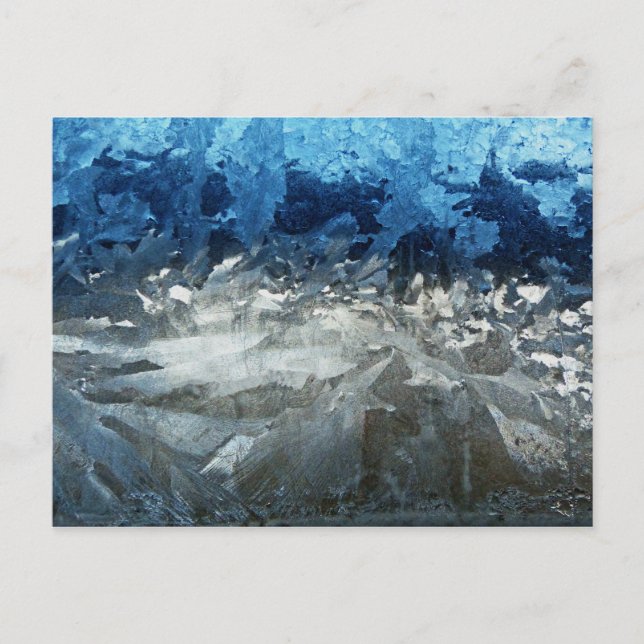 Icy-Fenster Postkarte (Vorderseite)