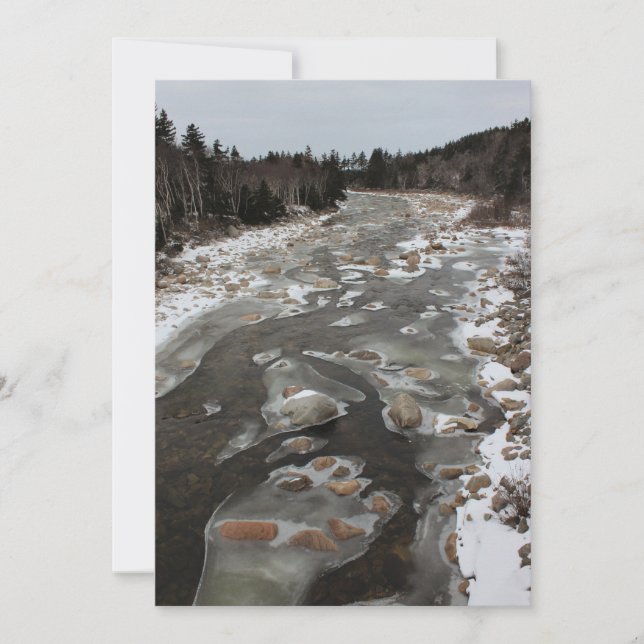 Icy Footprint im Fluss (Vorderseite)