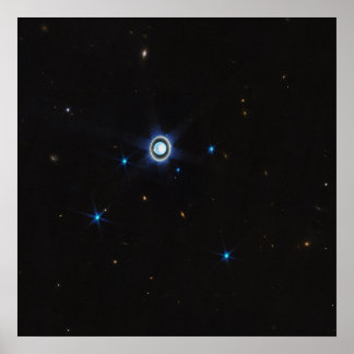 Icy Giant Uranus & Moons | JWST Poster