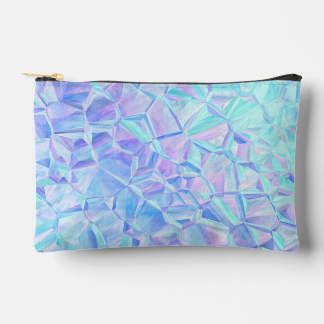 icy iridescence : zubehörtasche (Vorderseite)
