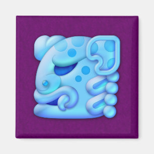 Icy Maya Animal Head Magnet
