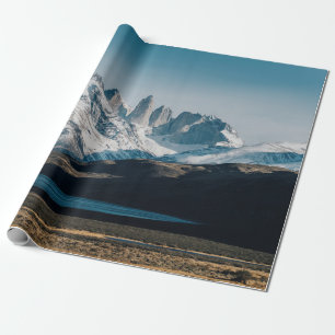 ICY MOUNTAIN SCENERY GESCHENKPAPIER