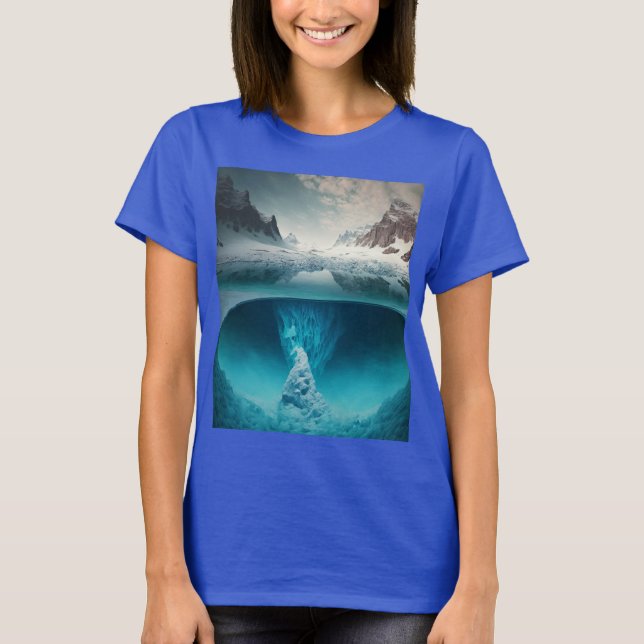 Icy Mountain View T-Shirt (Vorderseite)