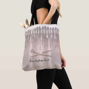 Icy Pink Gold Haare Stylist Diamond Glitzer Tropfe