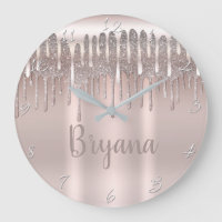 Icy Pink Rose Gold Diamond Sparkon Glitzer Tropfen
