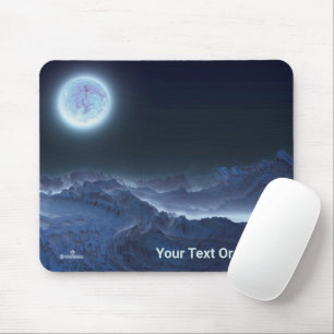 Icy Planet, Frozen Moon Mousepad
