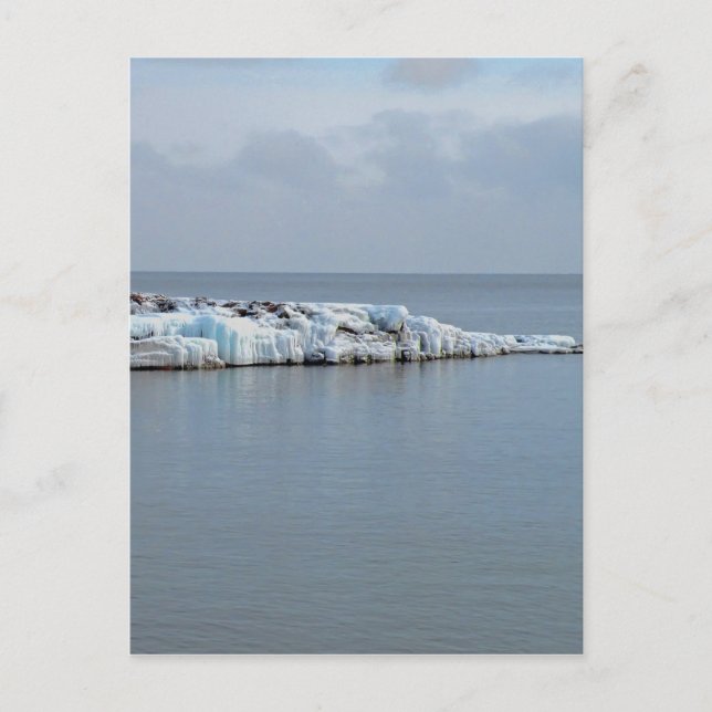 Icy Shore Postkarte (Vorderseite)