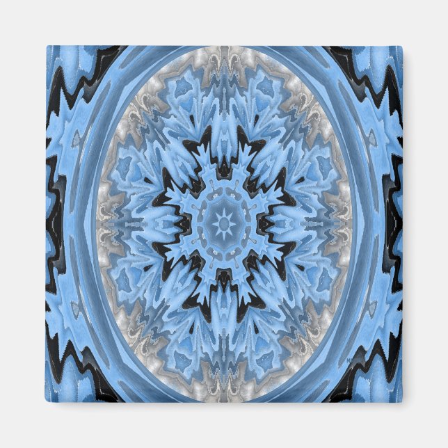 Icy Snowflake... Magnet (Vorne)