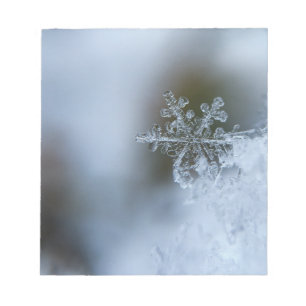 Icy Snowflake Notizblock