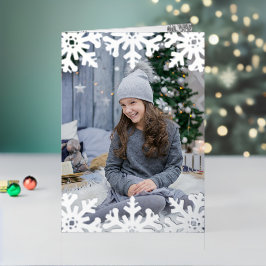 Icy Snowflakes Custom Foto