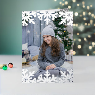 Icy Snowflakes Custom Foto