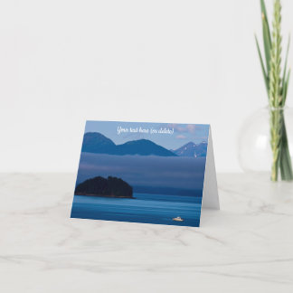 Icy Strait Point, Hoonah, Alaska Grußkarte Dankeskarte