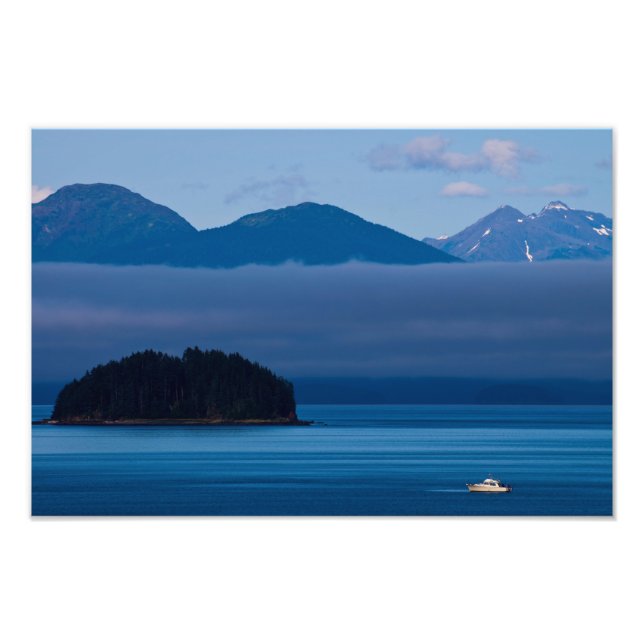 Icy Strait Point, Hoonah, Alaska, USA Foto print (Vorne)