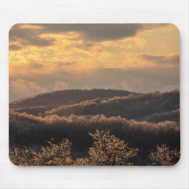 Icy Sunset Mousepad (Vorne)