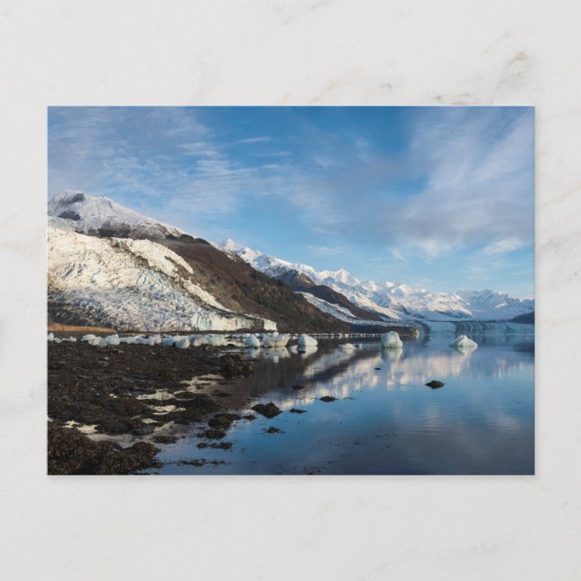 Icy Uni Fjord Postkarte (Vorderseite)
