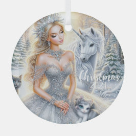 Icy Winter Bride Weihnachtsschmuck