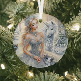 Icy Winter Bride Weihnachtsschmuck